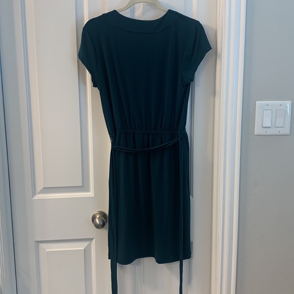 Banana Republic Teal midi dress - Picture 2 of 6
